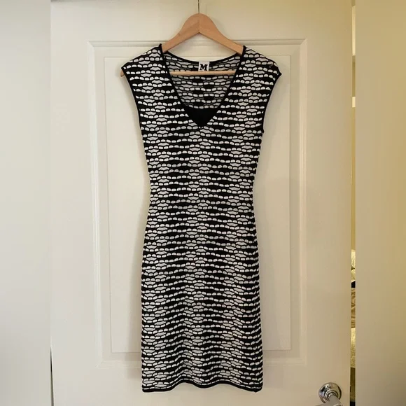 Missoni | Dresses | Missoni Never Worn Black White Crochet Knit Dress Size  Small 38 | Poshmark